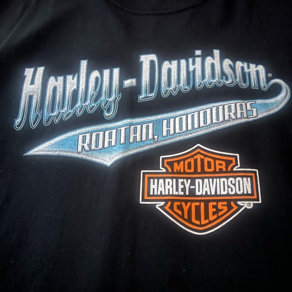 Harley-Davidson Roatan Honduras T-Shirt XL – Original Graphic Tee - Picture 3 of 6